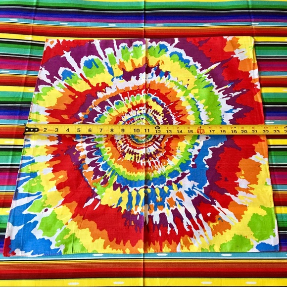 NWOT🌈Hippy boho tie dye bandana/face mask 😷 - Picture 4 of 6